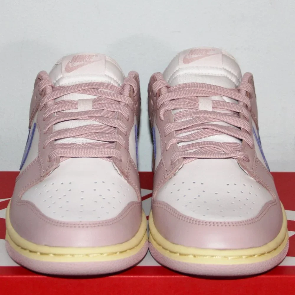 Nike Dunk Low Pink Oxford Shoes Womens 10